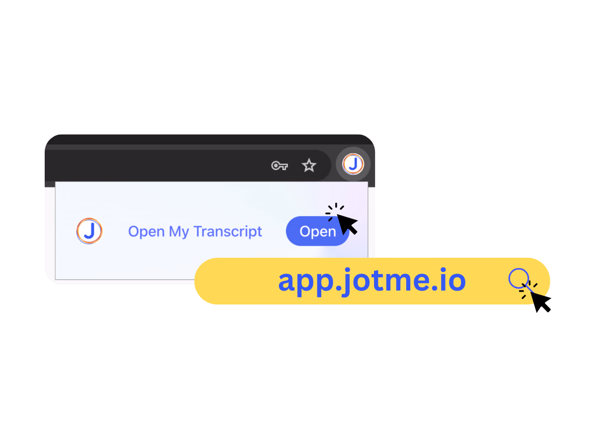 3. Transcribe live or upload